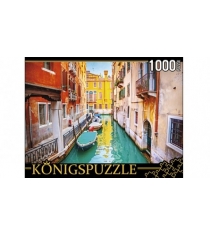 Пазлы Konigspuzzle венецианская улочка 1000 эл ГИК1000-8236...