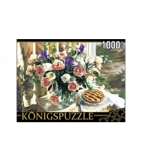Пазлы Konigspuzzle робин андерсон цветочный натюрморт 1000 эл АЛК1000-8256...