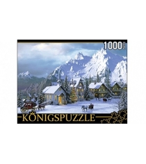 Пазлы Konigspuzzle доминик дэвидсон снежные альпы 1000 эл МГК1000-8249