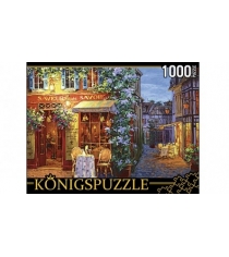 Пазлы Konigspuzzle виктор швайко уличное кафе 1000 эл АЛК1000-8253...