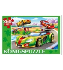 Пазлы Konigspuzzle быстрые гонки 260 эл ПК260-6524