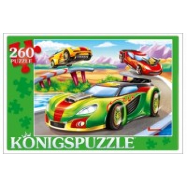 Пазлы Konigspuzzle быстрые гонки 260 элПК260-6524