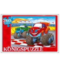 Пазлы Konigspuzzle супергонки 260 эл ПК260-6540