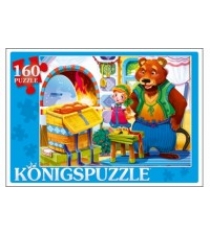 Пазлы Konigspuzzle маша и медведь 160 эл ПК160-6113