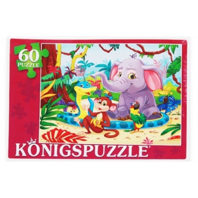 Пазлы Konigspuzzle сказка №69 60 элПК60-7170