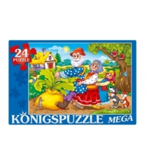 Мега пазлы репка 24 эл Konigspuzzle ПК24-9985