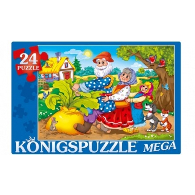 Мега пазлы репка 24 эл Konigspuzzle ПК24-9985