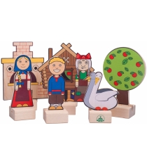 Набор Краснокамская игрушка персонажи сказки гуси-лебеди Н-64