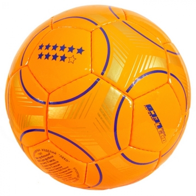 Мяч футбольный Leco 10 класс прочности