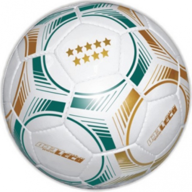 Мяч минифутбольный Leco 9 звезд 10 класс прочности