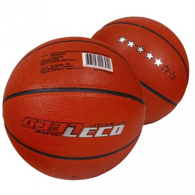 Мяч баскетбольный Leco 6 класс прочности