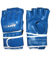 Перчатки для рукопашного боя Leco синие размер M т00305