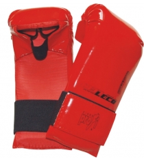 Перчатки спарринговые Leco красные размер L т9-5