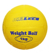Мяч Leco для атлетических упражнений резиновый 1 кг т2205