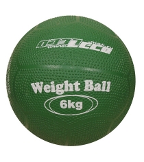 Мяч Leco для атлетических упражнений резиновый 6 кг т2216