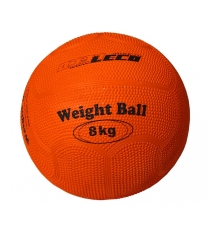 Мяч Leco для атлетических упражнений резиновый 8 кг т2230