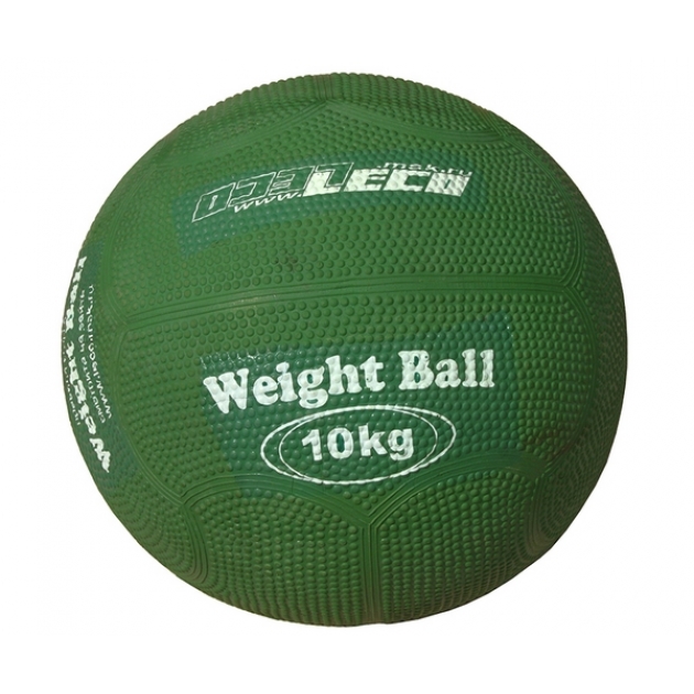 Мяч Leco для атлетических упражнений резиновый 10 кг