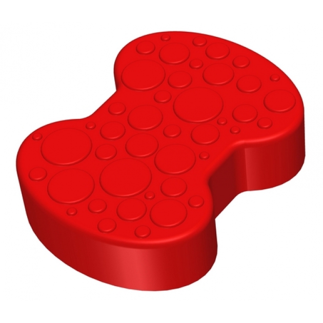 Соединительный элемент Leco пазлового покрытия для игровых площадок Leco-IT  красный