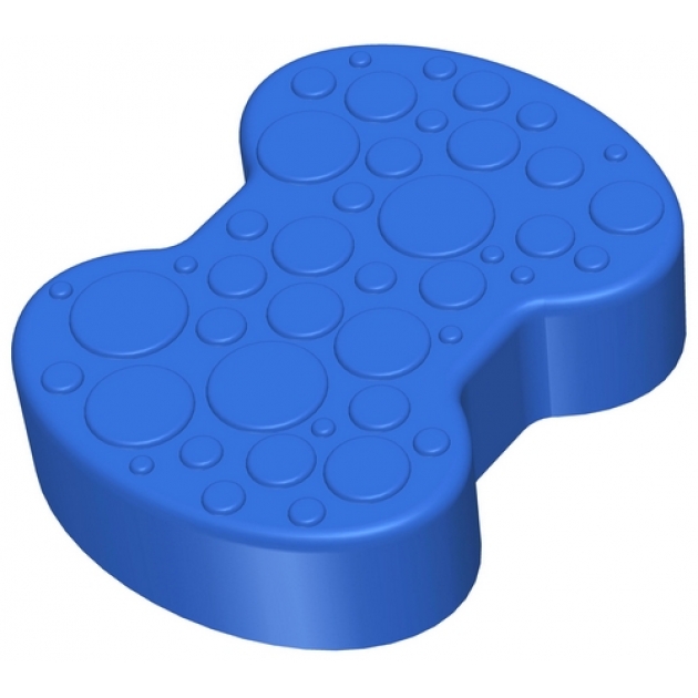 Соединительный элемент Leco пазлового покрытия для игровых площадок Leco-IT  синий