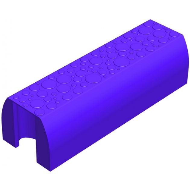 Прямой элемент Leco Walkedge 27 см фиолетовый