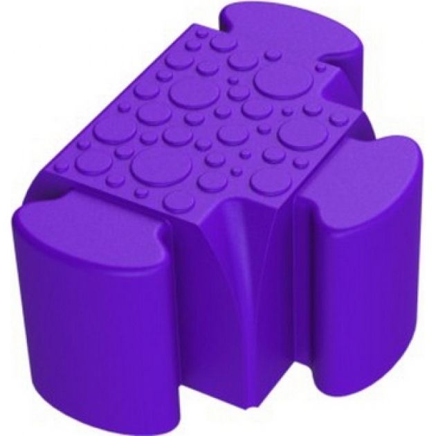 Перекресток Leco Т-образный 7 см фиолетовый