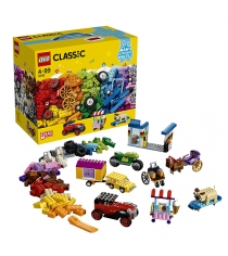 Lego Classic модели на колёсах 10715