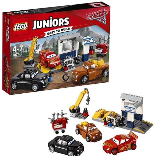 Lego Juniors гараж смоуки 10743