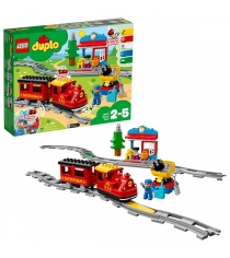 Lego Duplo 10874 поезд на паровой тяге
