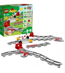 Lego Duplo 10882 рельсы и стрелки