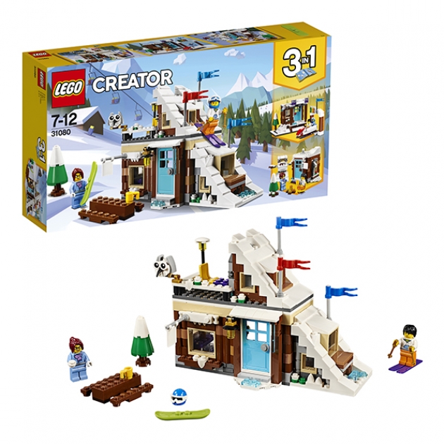 Lego Creator 31080 зимние каникулы модульная сборка 
