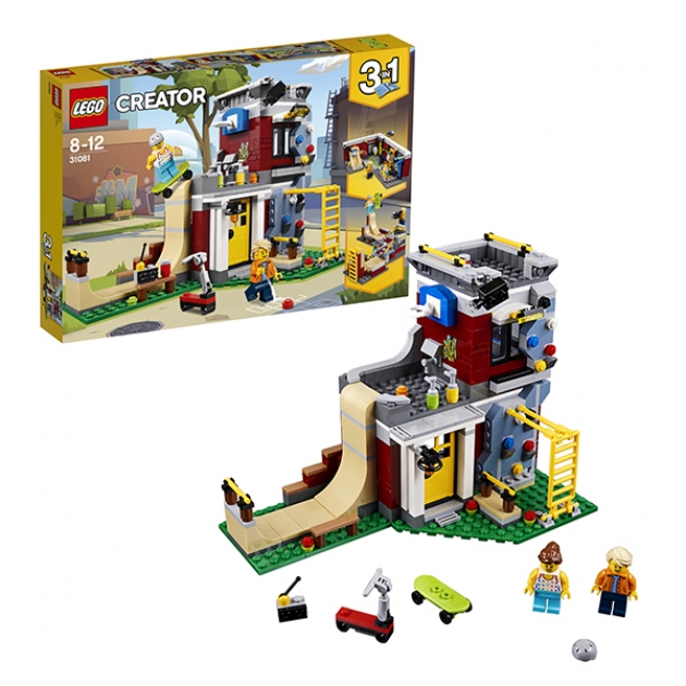 Lego Creator 31081 скейт площадка модульная сборка 