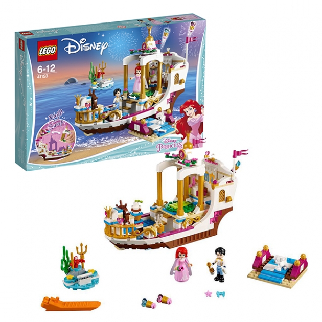 Lego Disney princess 41153 королевский корабль ариэль
