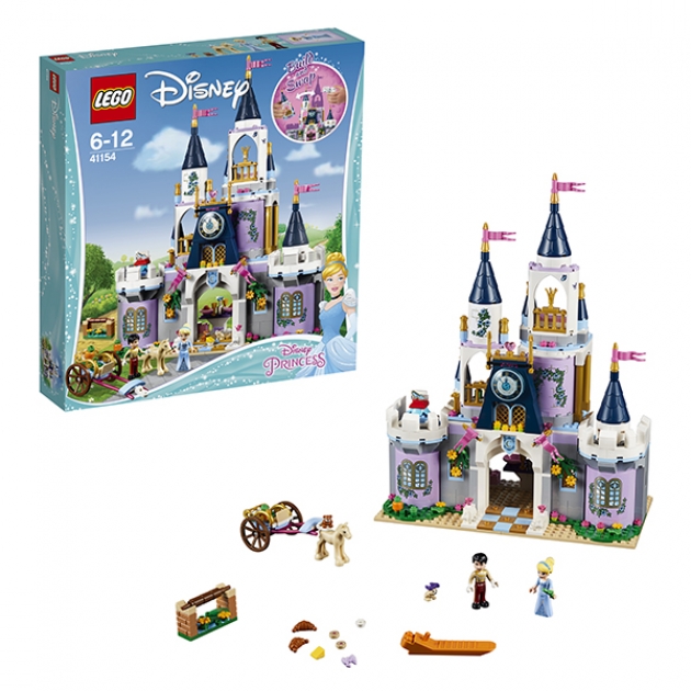 Lego Disney princess 41154 волшебный замок золушки