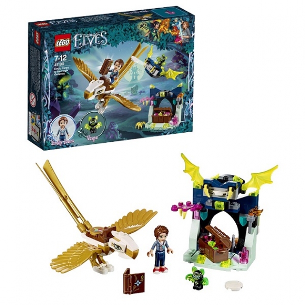 Lego Elves побег эмили на орле 41190