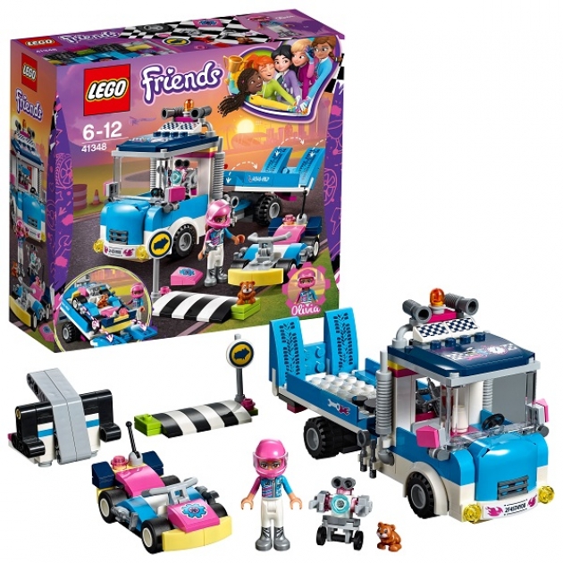 Lego Friends 41348 грузовик техобслуживания