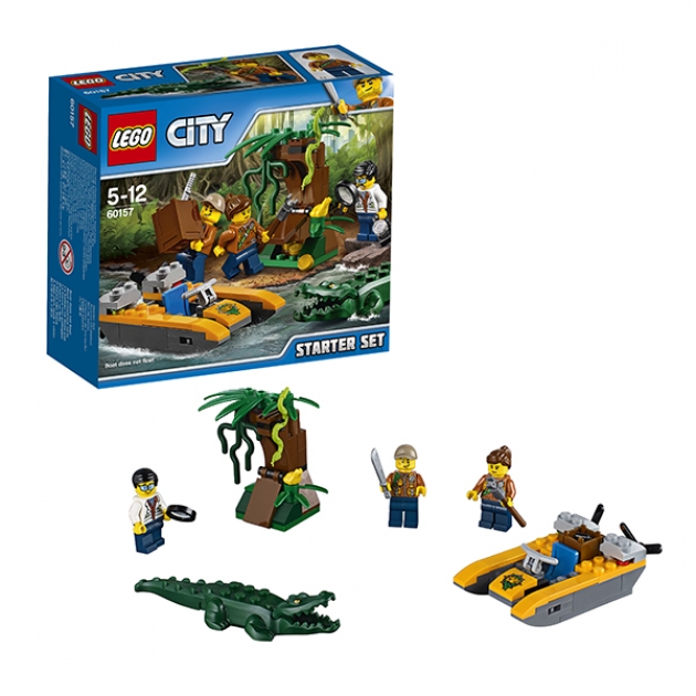 Lego City набор джунгли для начинающих 60157