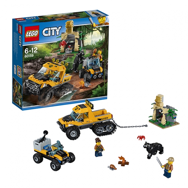 Lego City миссия исследование джунглей 60159