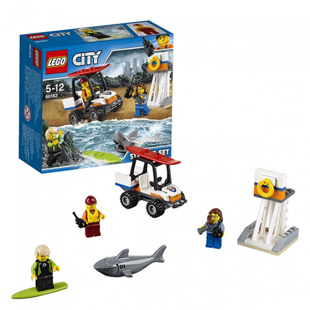 Lego City набор для начинающих береговая охрана 60163