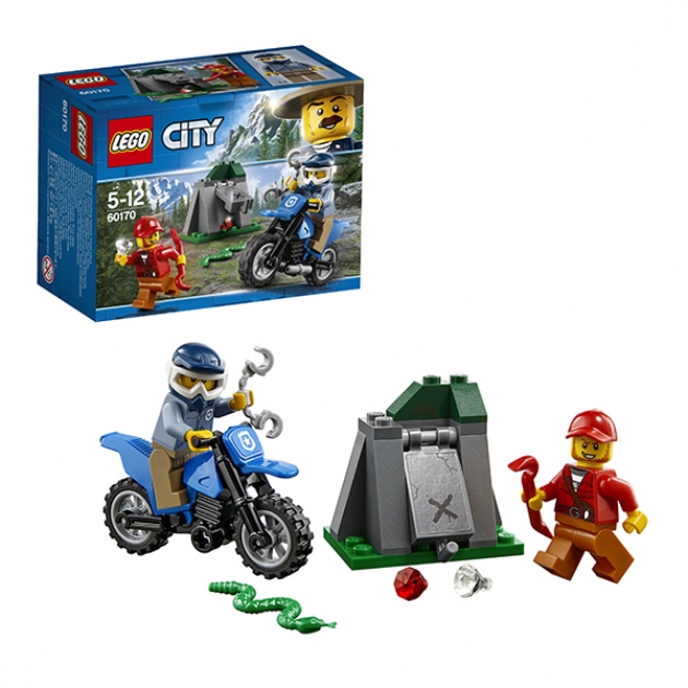 Lego City погоня на внедорожниках 60170