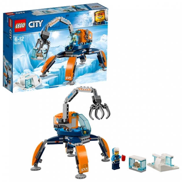 Lego City арктическая экспедиция арктический вездеход 60192
