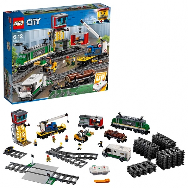 Lego City товарный поезд 60198
