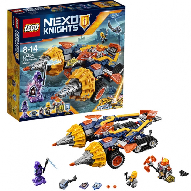 Lego Nexo knights 70354 lego нексо бур машина акселя