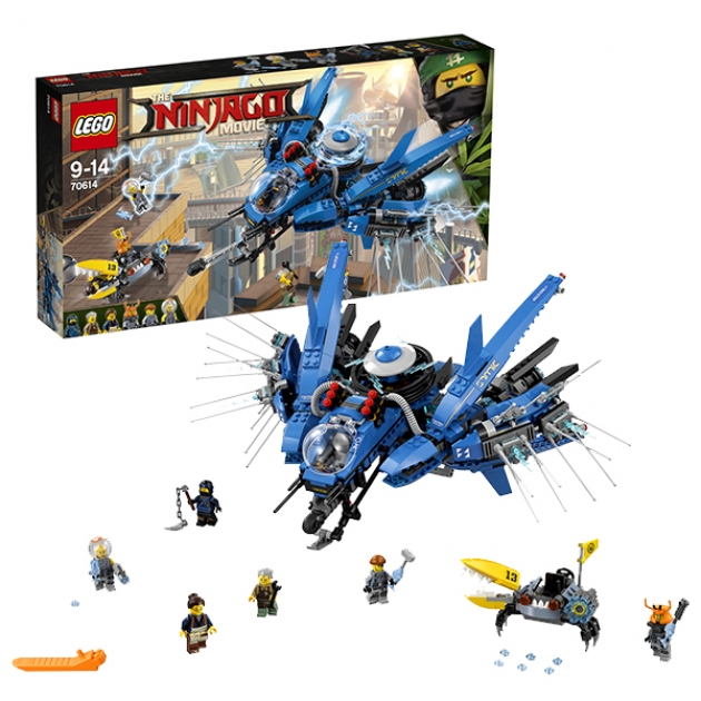 Lego Ninjago самолёт молния джея 70614