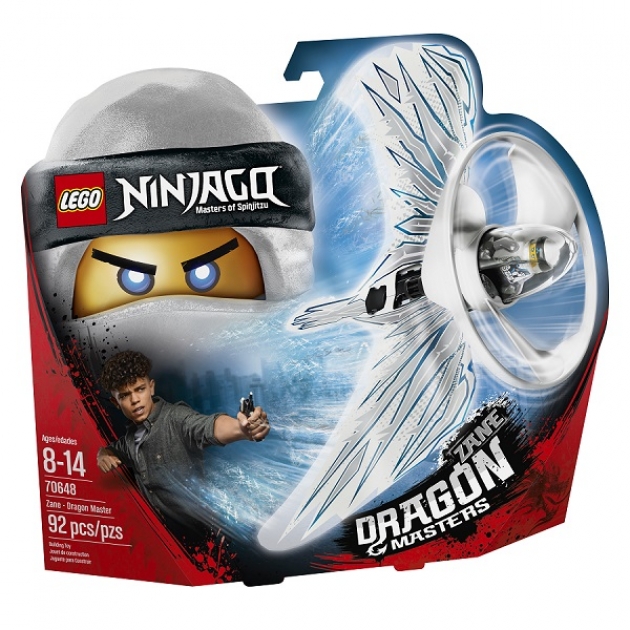 Lego Ninjago зейн мастер дракона 70648