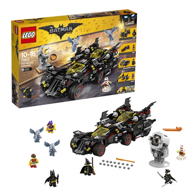 Lego Batman movie крутой бэтмобиль 70917
