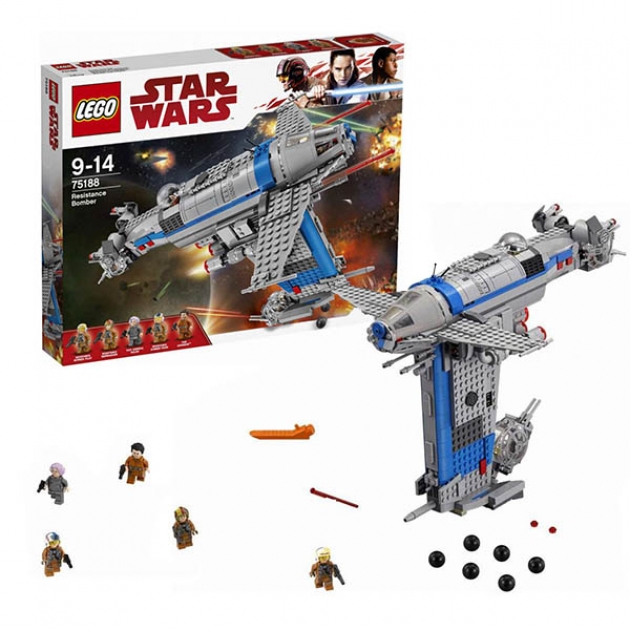Lego Star wars 75188 бомбардировщик сопротивления