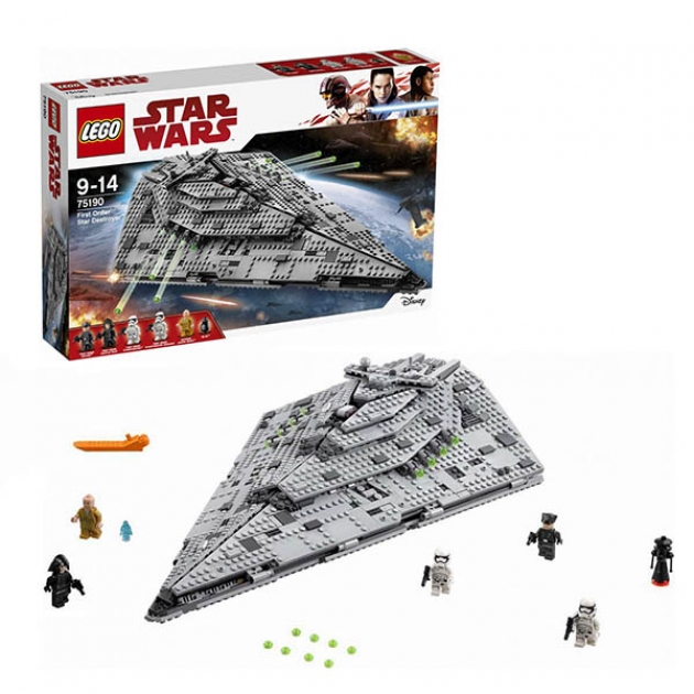 Lego Star wars 75190 звездный разрушитель первого ордена