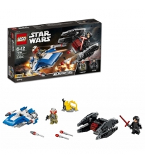 Lego Star wars 75196 истребитель a против бесшумного истребителя