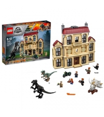 Lego Jurassic world 75930 нападение индораптора в поместье...