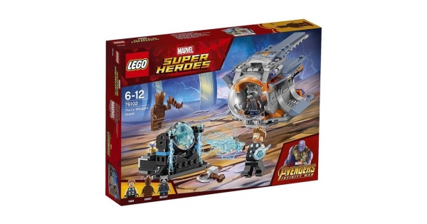 Lego marvel 76102 on sale